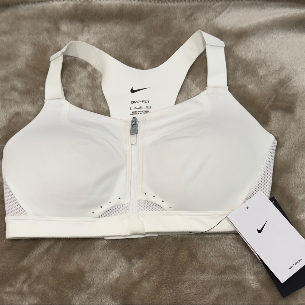 Nike Women's White Sports Bra